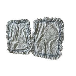 Cannon pillowcases vtg country cottage light blue white grandma stndrd 20x26